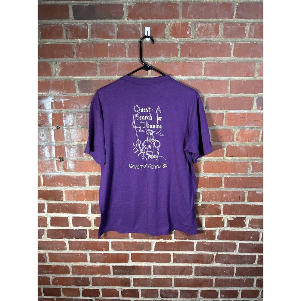 Vintage 80s University Of Richmond Governor’s School Summer 1989 Shirt Adult XL